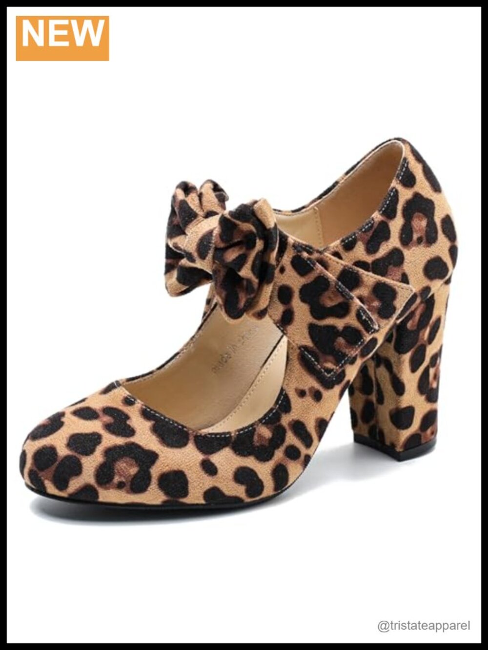 Women's Mary Jane Pumps Chunky Block Heel Closed Round Toe Dress Shoes